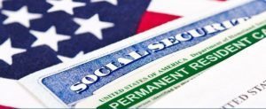 green card and social security card